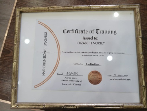 Brazilian Knots certificate